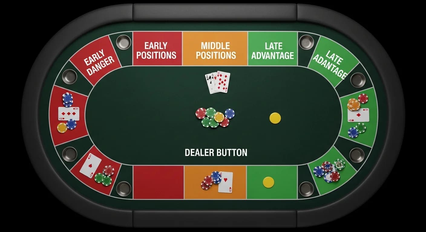 Position, Position, Position : Pourquoi Vous Perdez de l'Argent En UTG