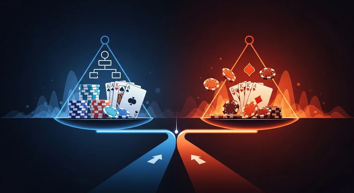 GTO vs Exploitant au poker : comprendre les deux stratégies