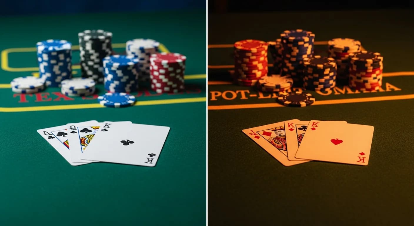 Omaha vs Hold'em : Faut-il Switcher en 2026 ? (Comparatif Complet)
