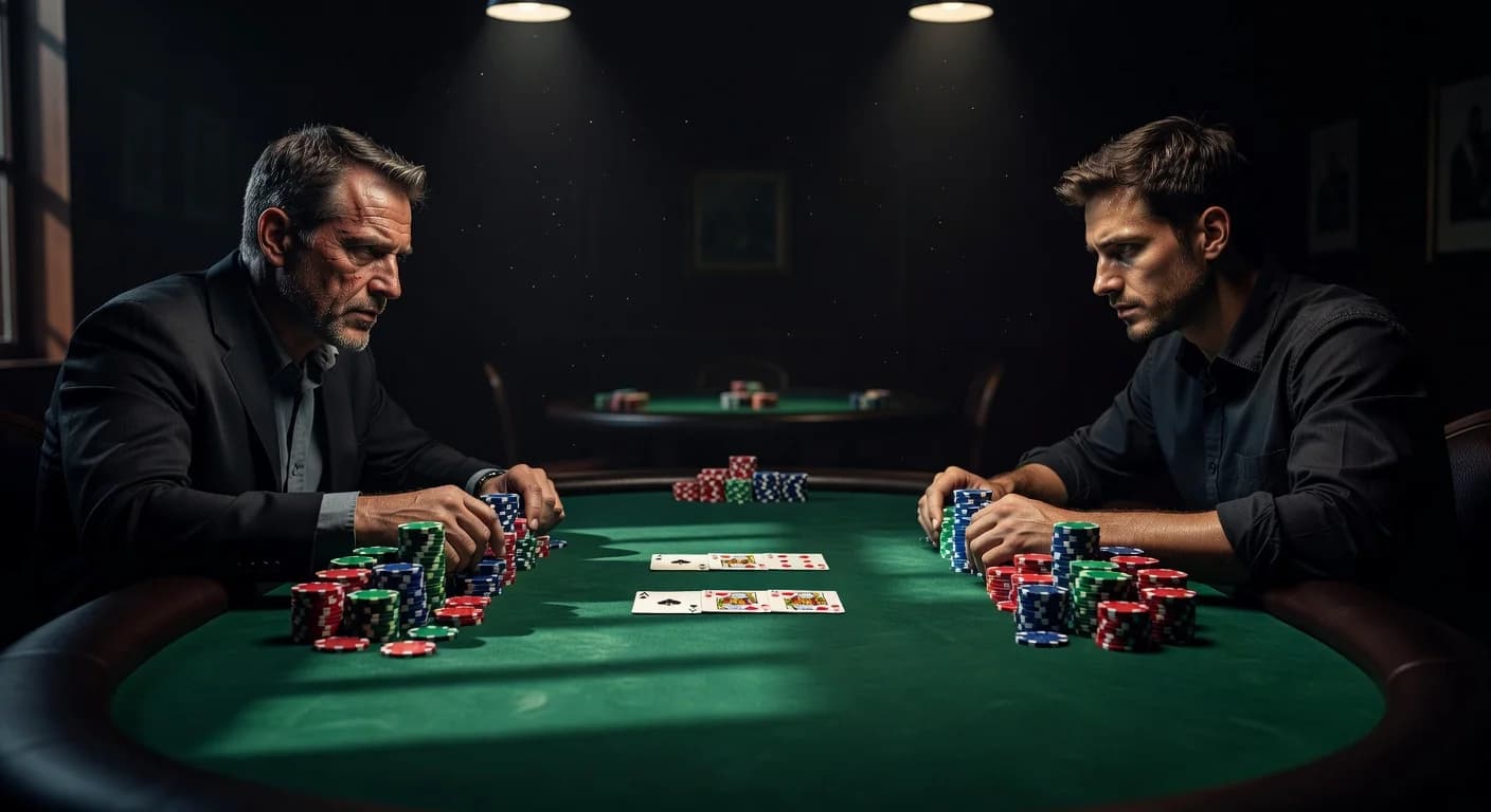 Heads-Up Poker : Strategie en Face a Face