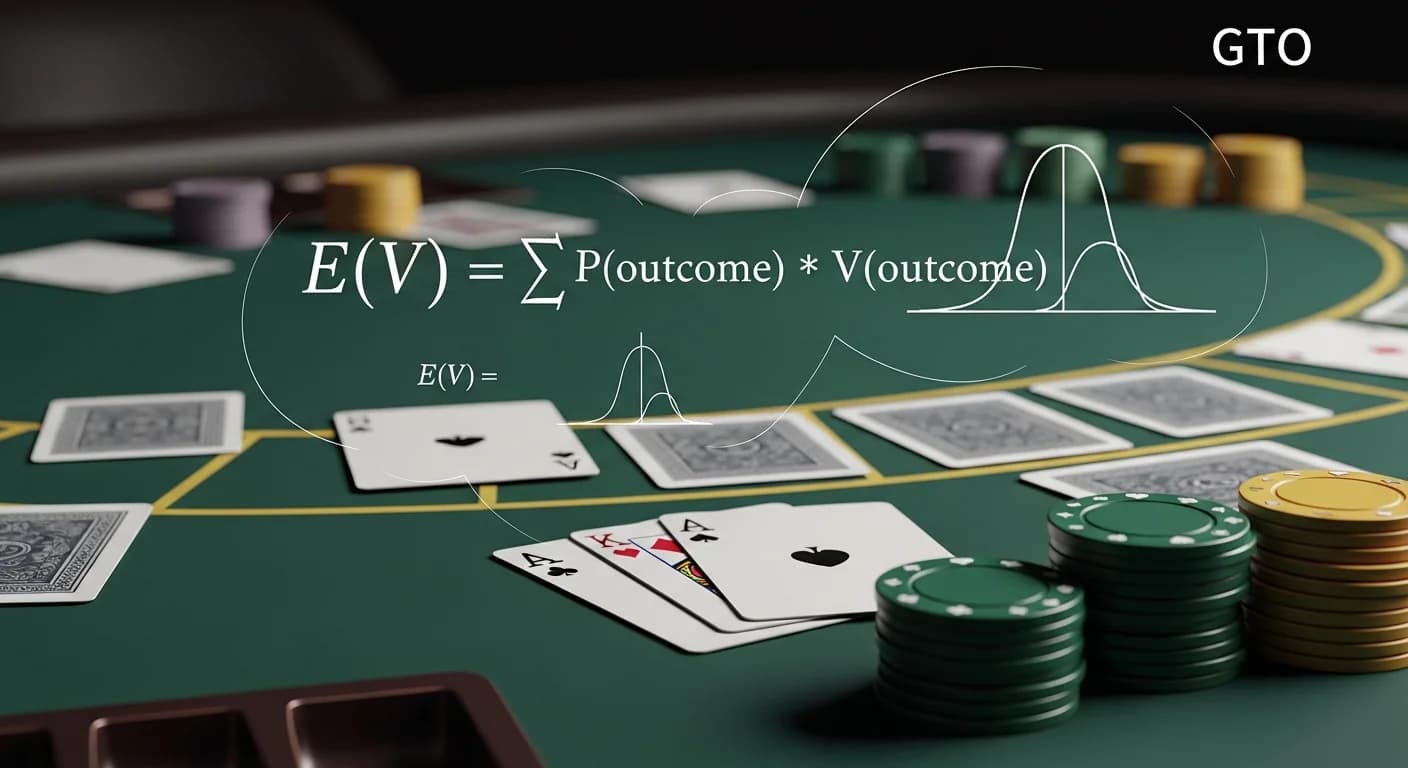 Stratégie GTO au poker : guide simple pour débutants