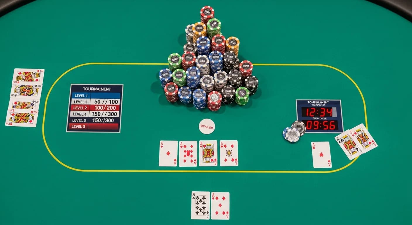 Tournoi de Poker Entre Amis : 15 Structures de Blinds Testées (+ Tableaux Téléchargeables)