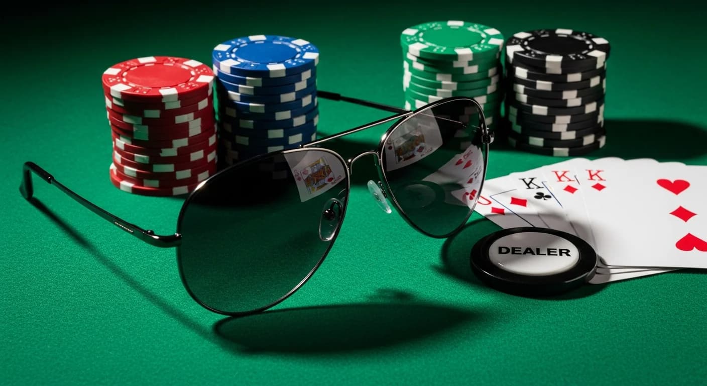 Lunettes de Soleil au Poker : Accessoire Utile ou Cliché Ridicule ?